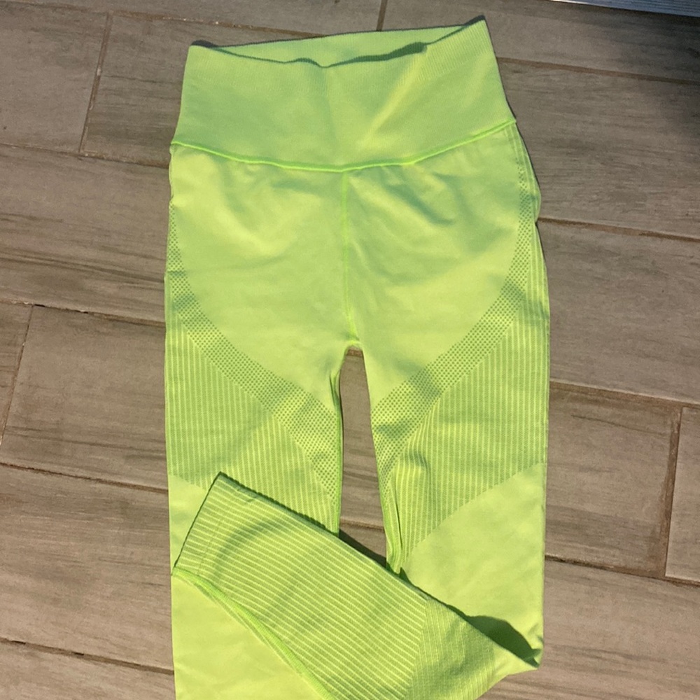 Lime Green Puma Leggings